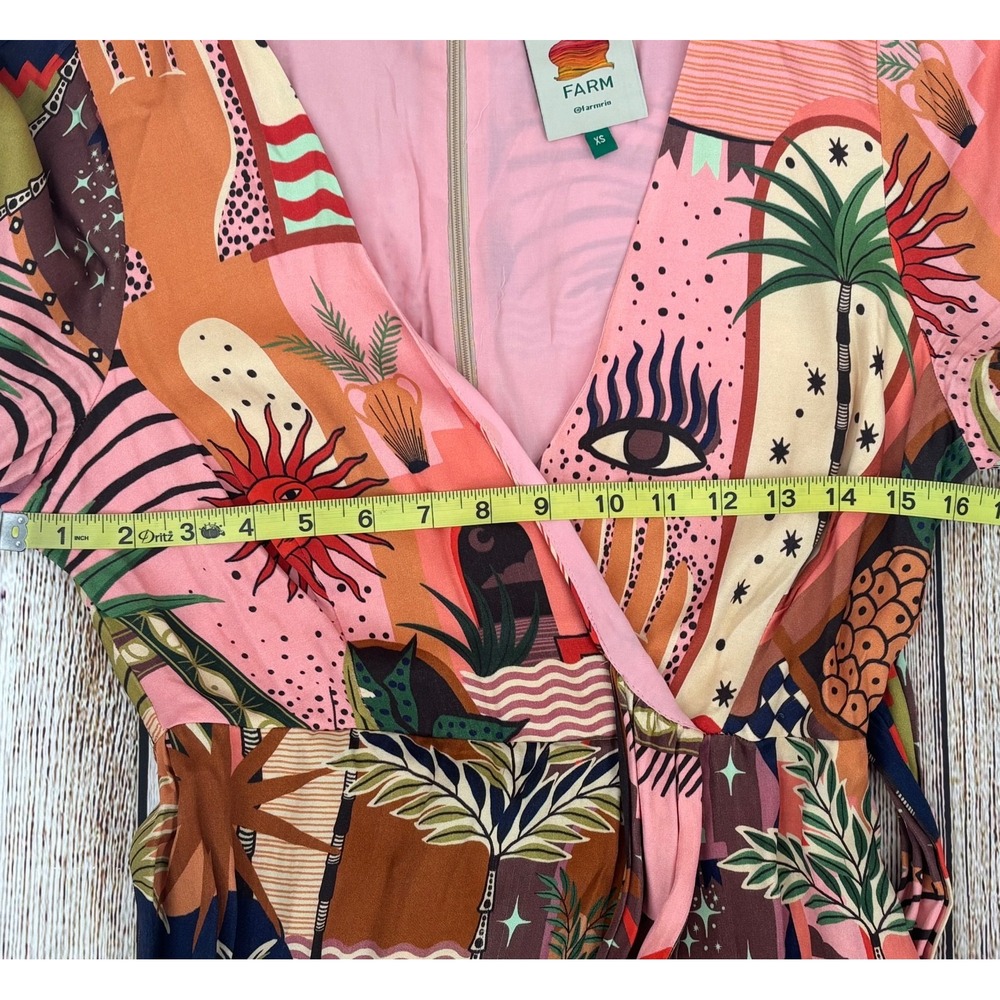 FARM Rio Multicolor Tropical Jumpsuit - Picture 5 of 11